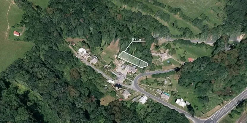 Prodej podílu lesa, Mikulovice, 437 m2