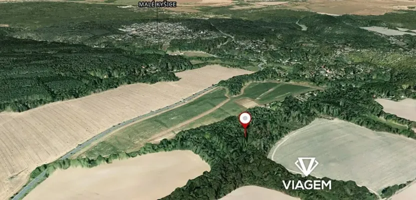 Prodej lesa, Chyňava, 1437 m2