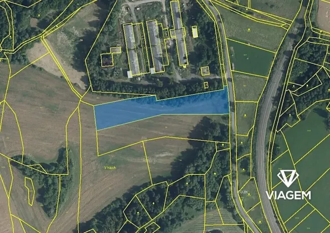 Prodej podílu pole, Vrbatův Kostelec, 497 m2