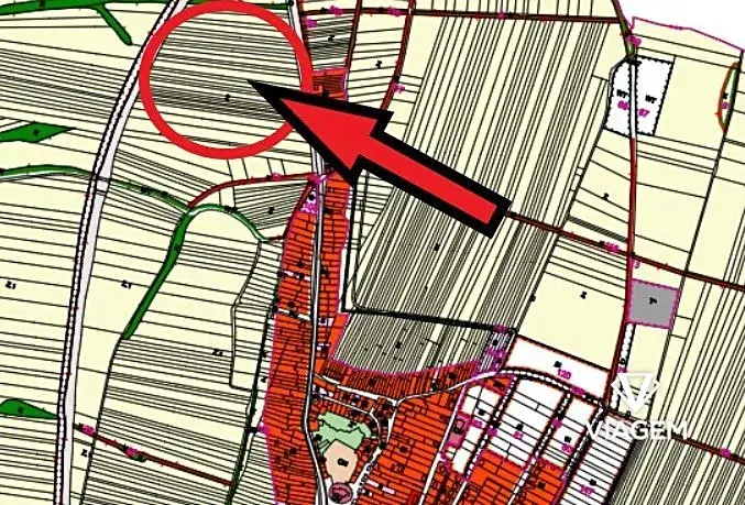Prodej podílu pole, Bánov, 647 m2