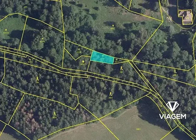 Prodej zahrady, Pěnčín, 680 m2