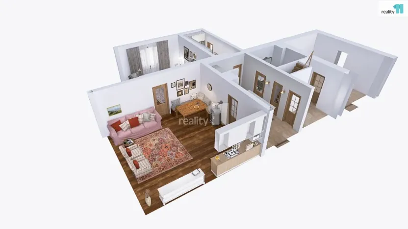 Prodej rodinného domu, Maršov u Úpice, 152 m2