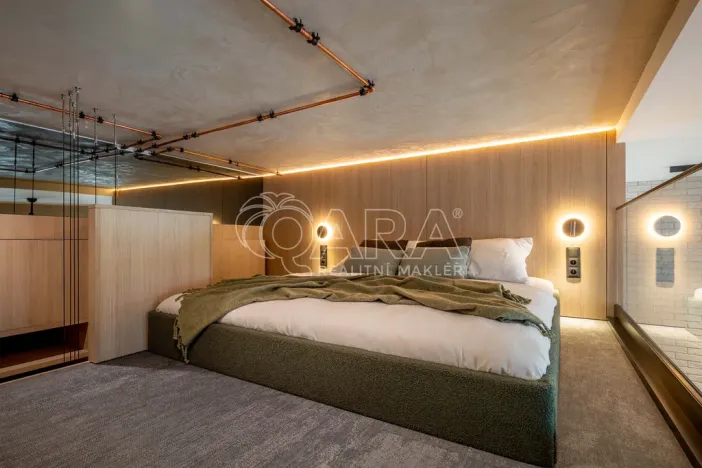 Pronájem bytu 1+kk, Praha - Holešovice, Tusarova, 53 m2