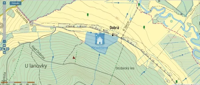 Prodej pozemku, Stožec - České Žleby, 111445 m2