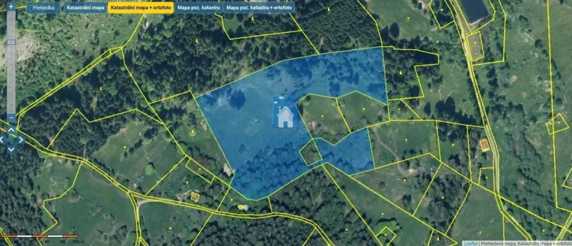 Prodej louky, Strážný - Řasnice, 50000 m2
