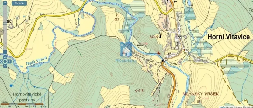 Prodej louky, Horní Vltavice, 2388 m2