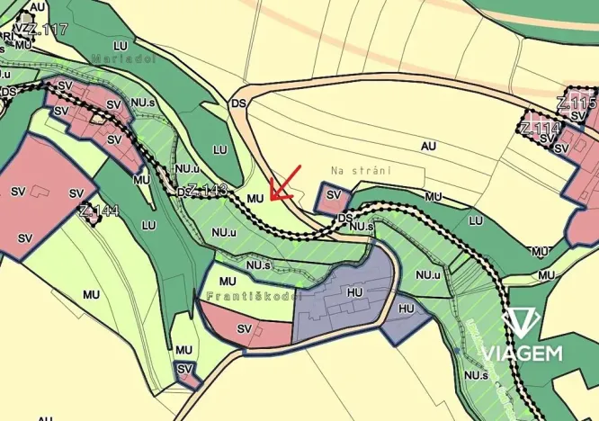 Prodej zahrady, Havlíčkův Brod, Lipnická, 3844 m2