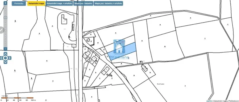 Prodej louky, Lenora - Houžná, 55813 m2