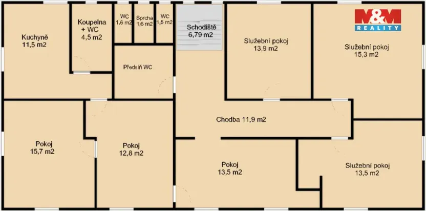 Prodej restaurace, Želízy, 640 m2