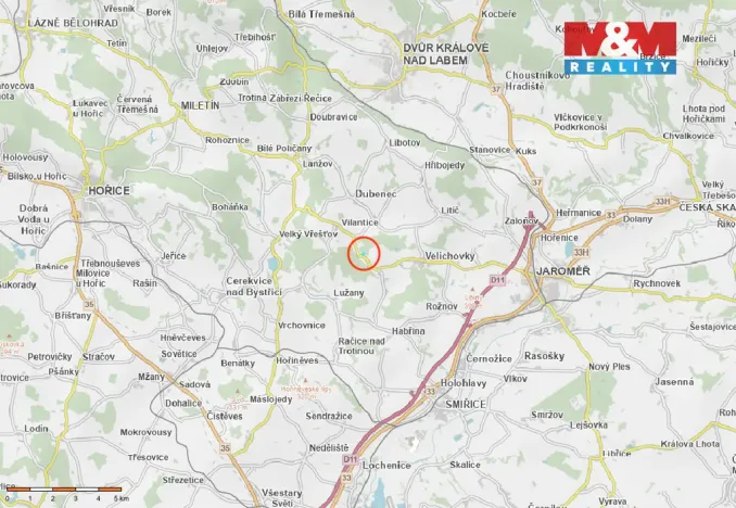 Prodej lesa, Velichovky - Hustířany, 16526 m2