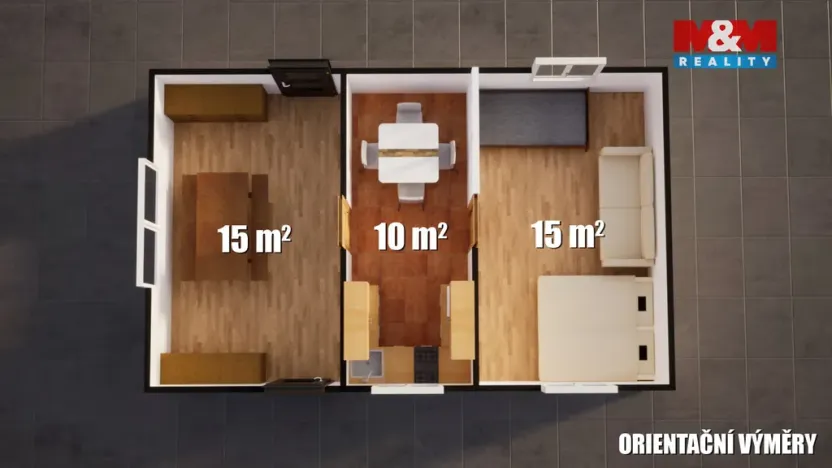 Prodej, Mladá Boleslav - Podchlumí, 40 m2