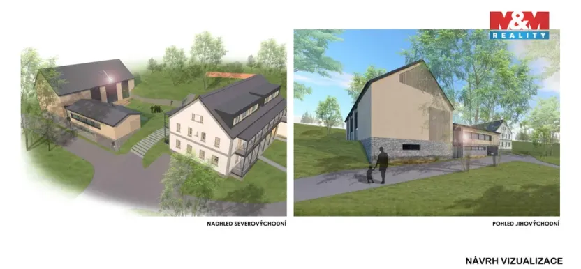 Prodej zemědělské usedlosti, Rudník, 380 m2