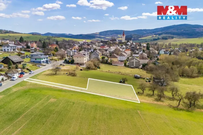 Prodej pozemku pro bydlení, Strážov, 1286 m2