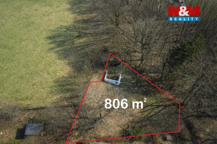 Prodej zahrady, Ráby, 806 m2