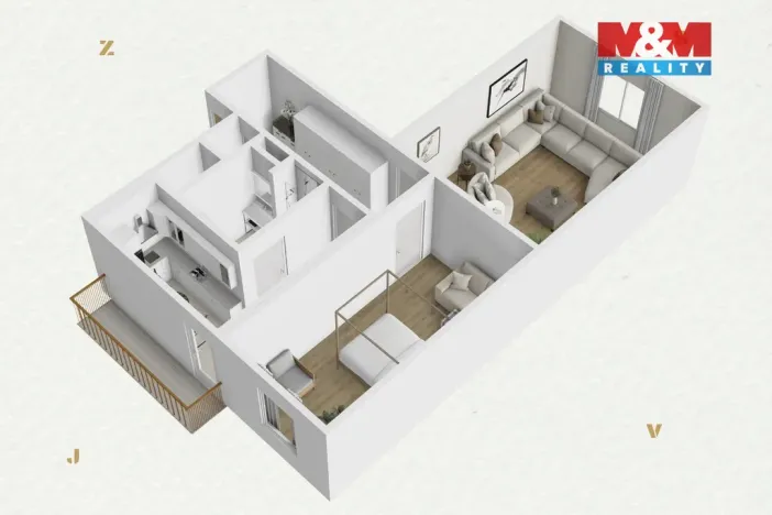 Prodej bytu 2+1, Karlovy Vary - Rybáře, Sokolovská, 77 m2