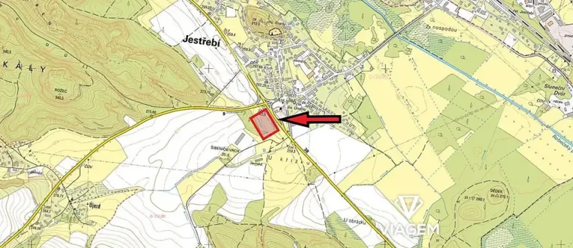 Prodej podílu pole, Jestřebí, 4528 m2