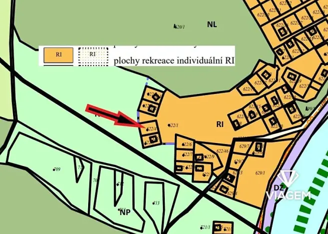 Prodej pozemku pro bydlení, Kyselka, 370 m2
