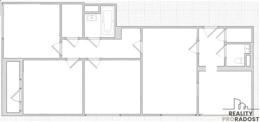 Prodej bytu 4+1, Ostrava - Poruba, náměstí Antonie Bejdové, 85 m2