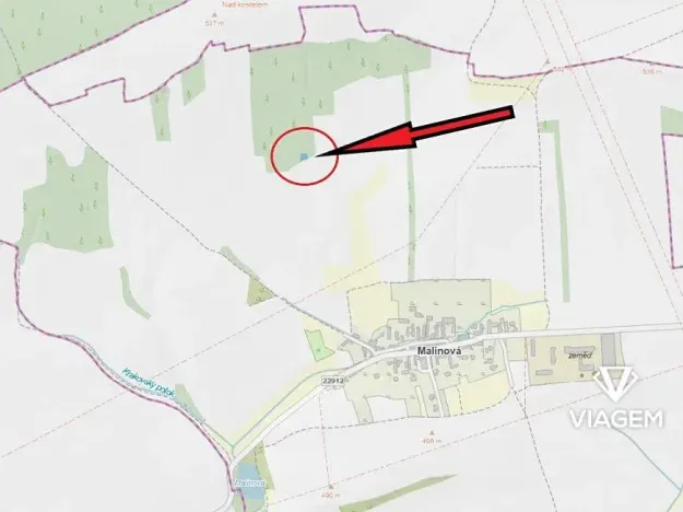 Prodej lesa, Malinová, 233 m2