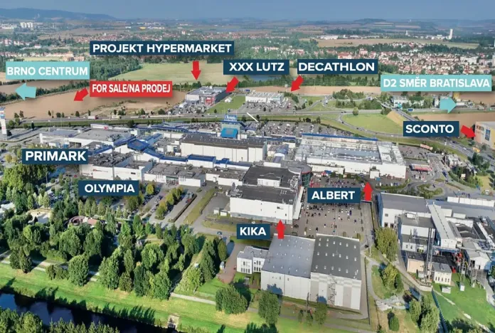 Prodej komerčního pozemku, Modřice, 80000 m2