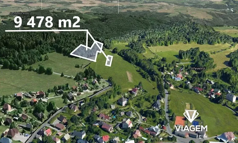 Prodej podílu pole, Železný Brod, 4739 m2