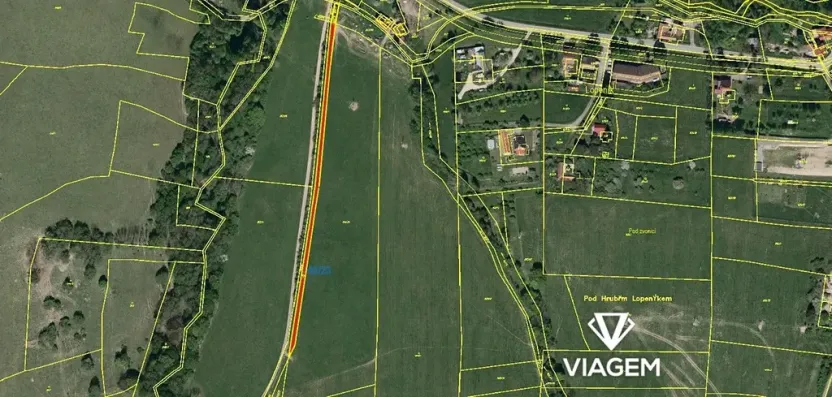 Prodej pole, Lopeník, 1129 m2