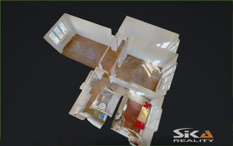 Prodej bytu 3+1, Louny, Štefánikova, 60 m2