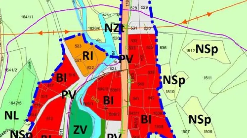 Prodej zahrady, Moravský Beroun, 740 m2