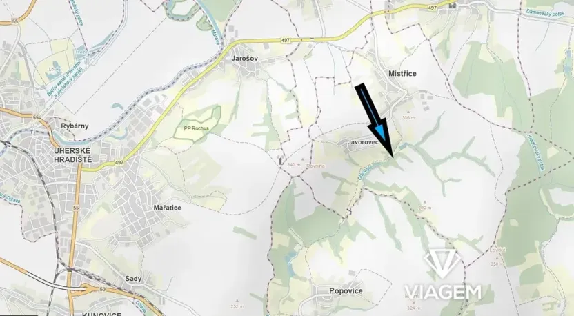 Prodej pole, Mistřice, 953 m2