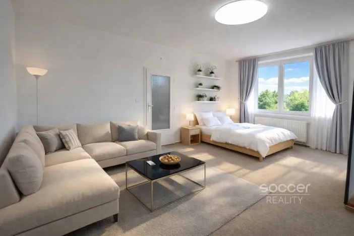 Pronájem bytu 1+1, Praha - Krč, Jalodvorská, 36 m2