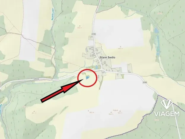 Prodej pole, Teplá, 844 m2