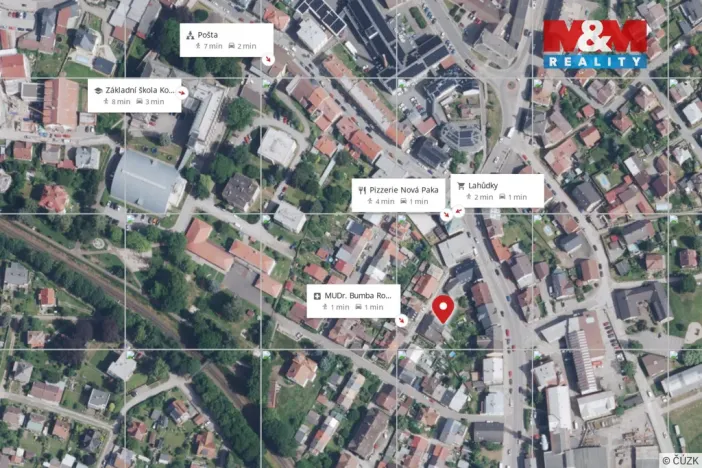 Prodej pozemku pro bydlení, Nová Paka, Šafaříkova, 52 m2