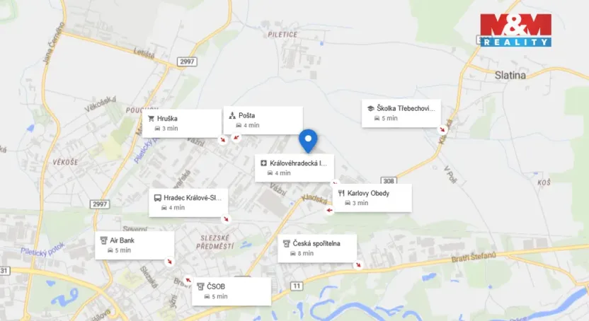 Pronájem skladu, Hradec Králové - Slezské Předměstí, Kovová, 421 m2