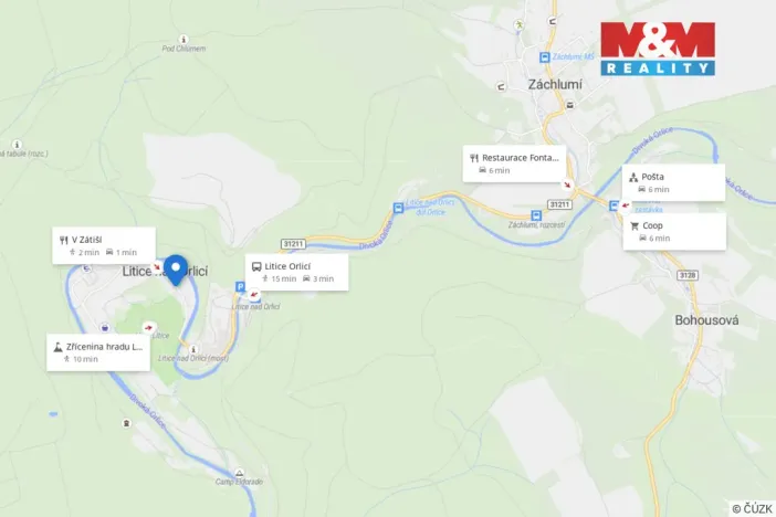 Prodej chaty, Záchlumí - Litice nad Orlicí, 35 m2