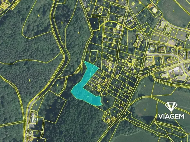 Prodej podílu zahrady, Zlín, 2386 m2