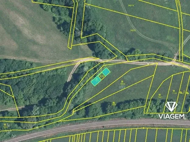 Prodej podílu lesa, Popovice, 735 m2