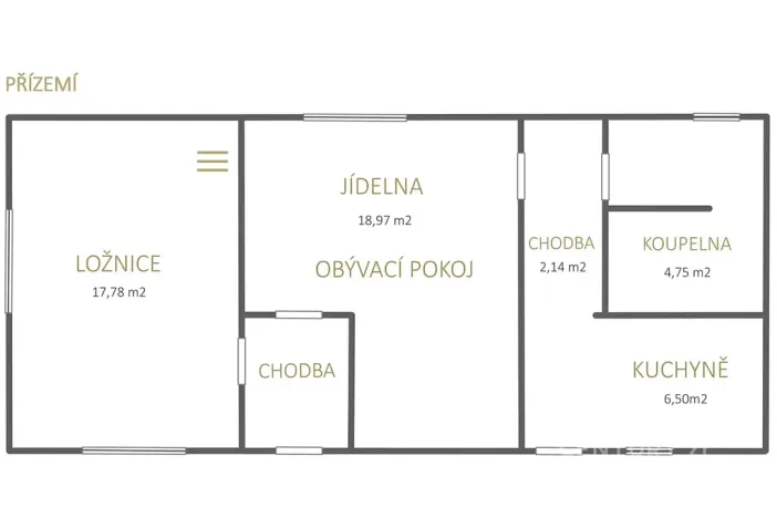 Prodej chalupy, Jesenice, 88 m2
