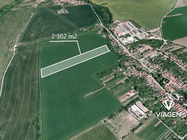 Prodej pole, Horní Němčí, 2302 m2