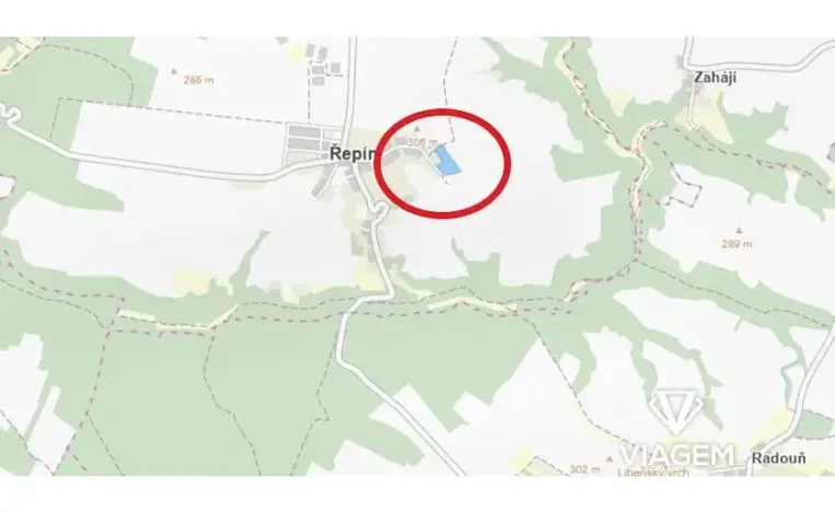 Prodej podílu pole, Řepín, 446 m2