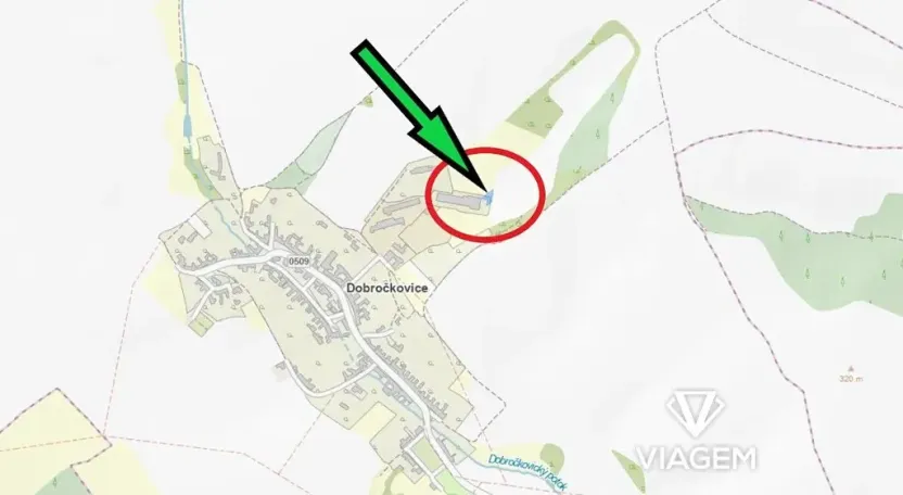 Prodej podílu pole, Dobročkovice, 218 m2