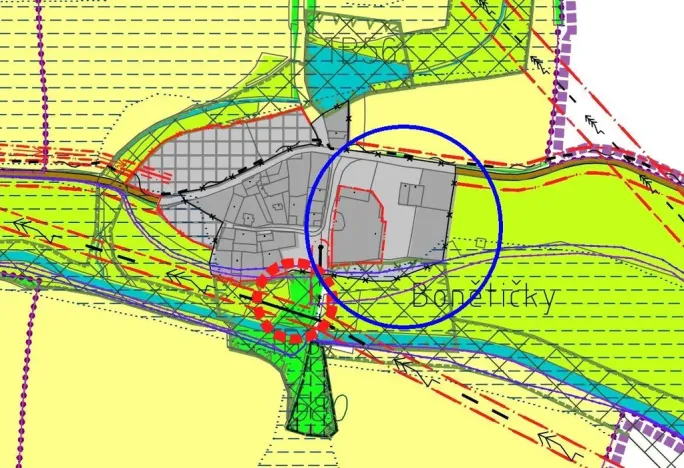 Prodej komerční nemovitosti, Stráž - Bonětičky, 1530 m2