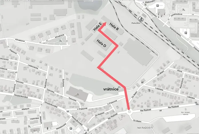 Pronájem skladu, Praha - Zličín, Do Blatin, 306 m2