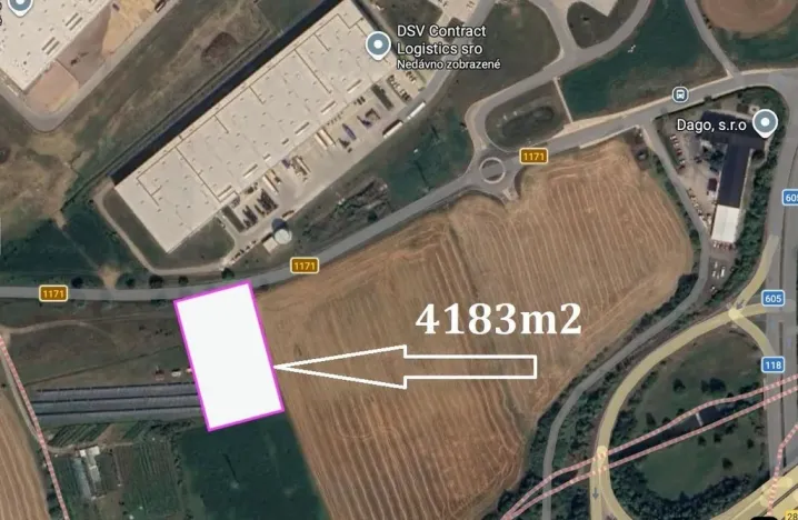 Prodej komerčního pozemku, Zdice, 4183 m2