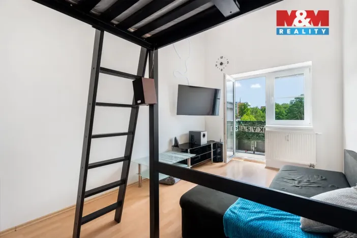 Pronájem bytu 2+kk, Liberec - Liberec VI-Rochlice, Nádvorní, 45 m2