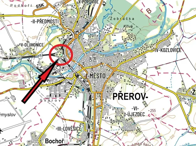 Prodej zahrady, Přerov, 1548 m2