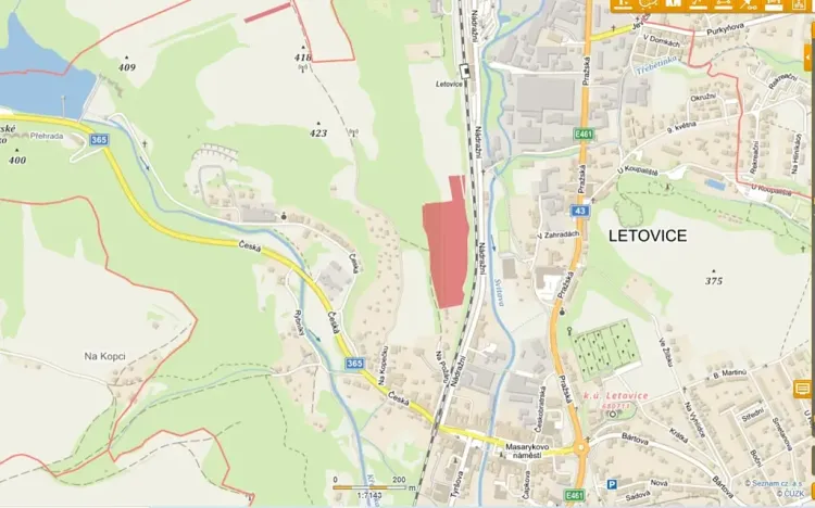 Prodej louky, Letovice, 34048 m2