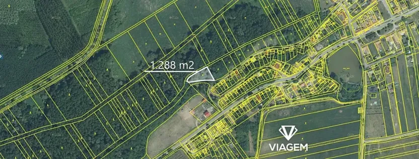 Prodej podílu lesa, Brod nad Dyjí, 644 m2