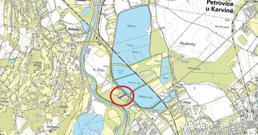 Prodej zahrady, Karviná, 4593 m2