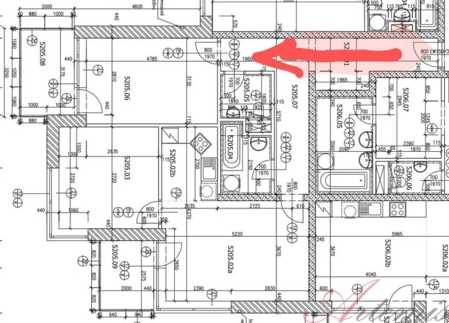 Pronájem bytu 3+kk, Ostrava - Nová Bělá, Kaminského, 78 m2
