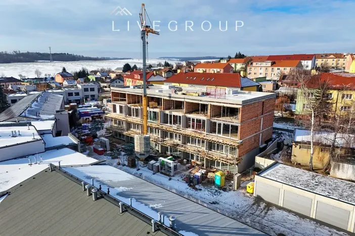 Prodej bytu 1+kk, Zbýšov, čtvrť Padělky, 54 m2